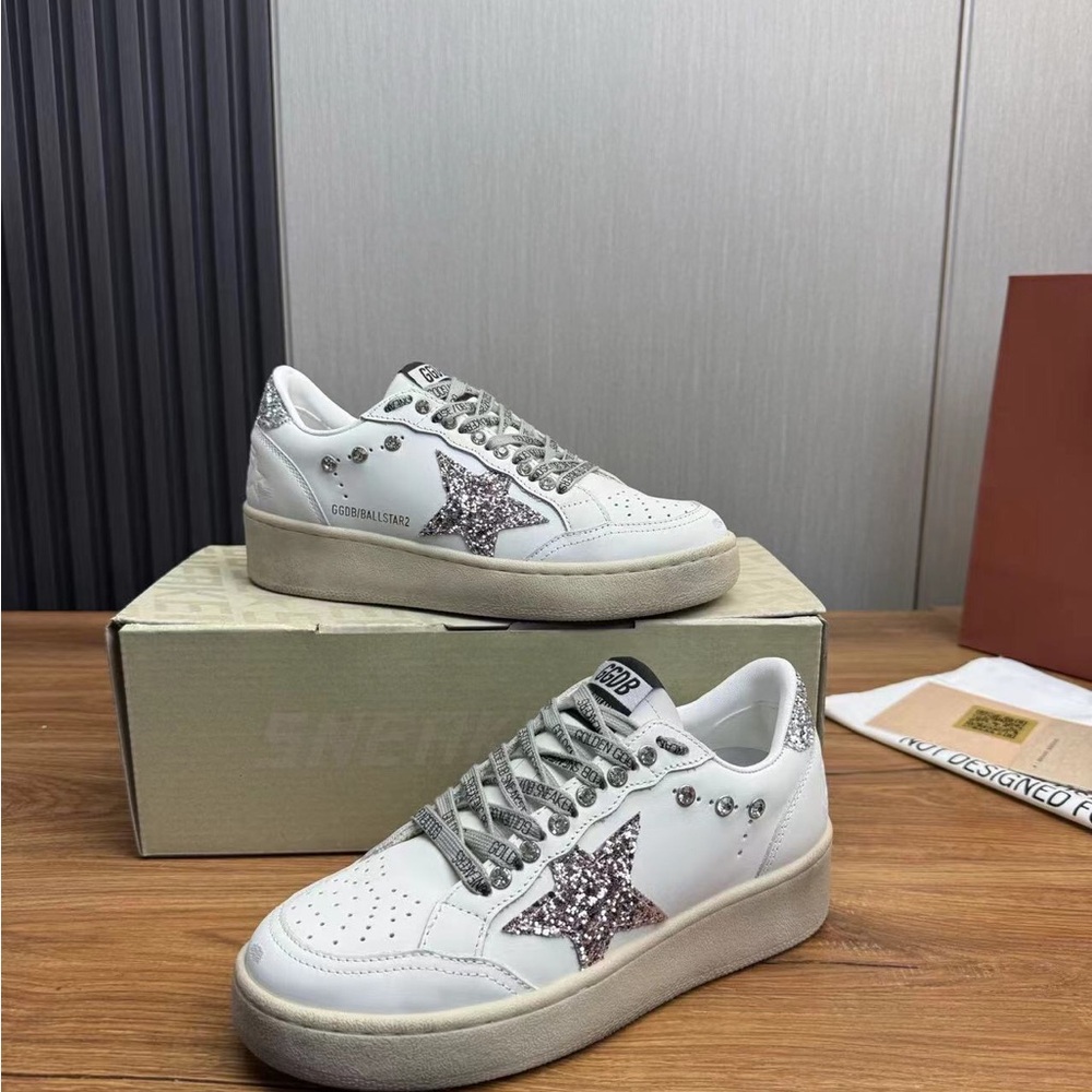 Golden Goose White Sneakers - Picture 5 of 6
